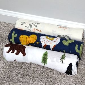 Saranoni Swaddles (set of 3)
